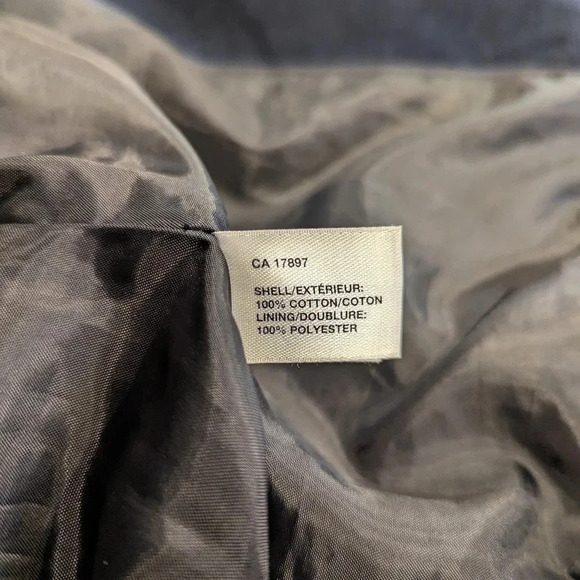 GAP Cotton Velvet Style Navy Blue Double Button Blazer Sport  Coat Mens XL - Picture 10 of 12